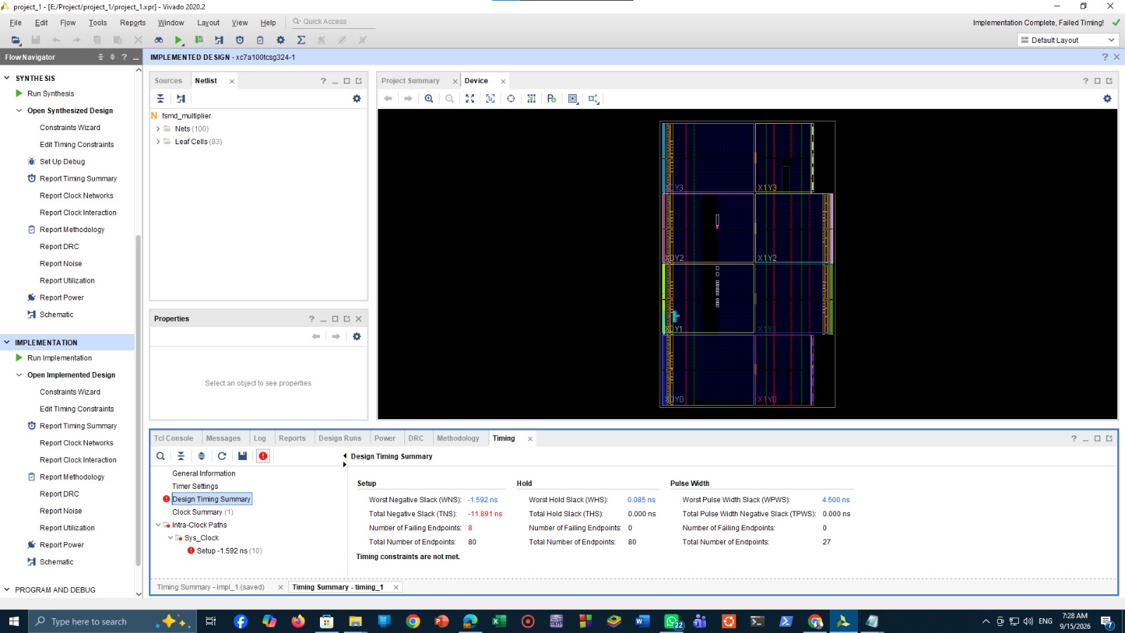 Design, Synthesis, and Comparative Analysis of a Custom FSMD Controller using ASIC and FPGA Technologies